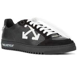 Off-White Black and White Designer Sneakers